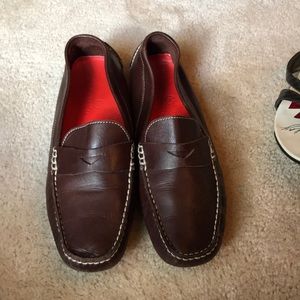 Cole Haan brown loafers
